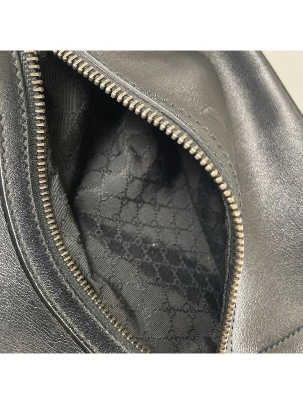 Gucci Handbag 001 Leather Black Silver - Picture 8 of 15